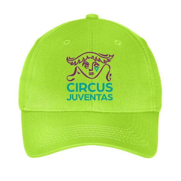 Port Authority® YOUTH Six-Panel Twill Cap - Embroidered Logo Thumbnail