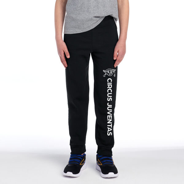 Jerzees - Youth NuBlend Jogger Sweatpant - Printed Logo Thumbnail