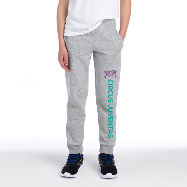 Jerzees - Youth NuBlend Jogger Sweatpant - Printed Logo Thumbnail