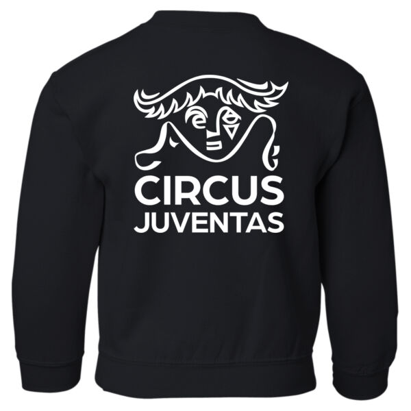 Gildan - Youth Heavy Blend Crewneck Sweatshirt - Printed Logos Thumbnail