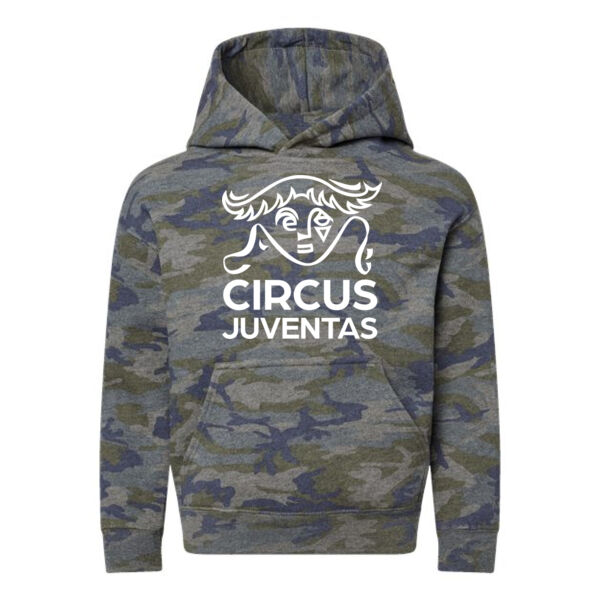 LAT - Youth Fleece Hoodie Sweatshirt - Printed Logo Thumbnail