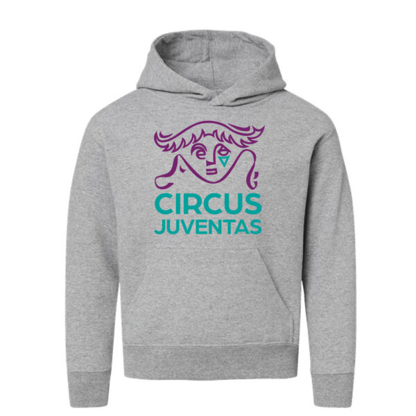 LAT - Youth Fleece Hoodie Sweatshirt - Printed Logo Thumbnail