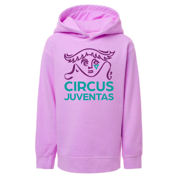 Comfort Colors Youth Lightweight Hooded Sweatshirt - Printed Logo **Add Name For $5** Thumbnail