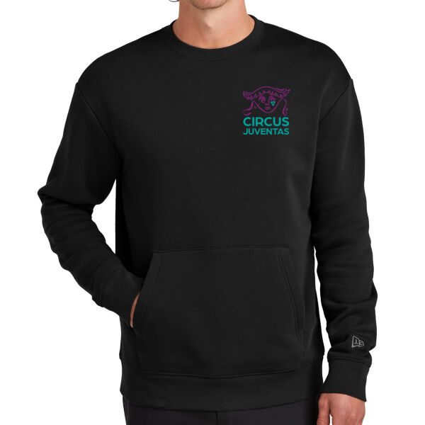 New Era - Heritage Fleece Pocket Crew - Embroidered Logo Thumbnail