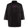 Black Knot Button Chef Coat Thumbnail